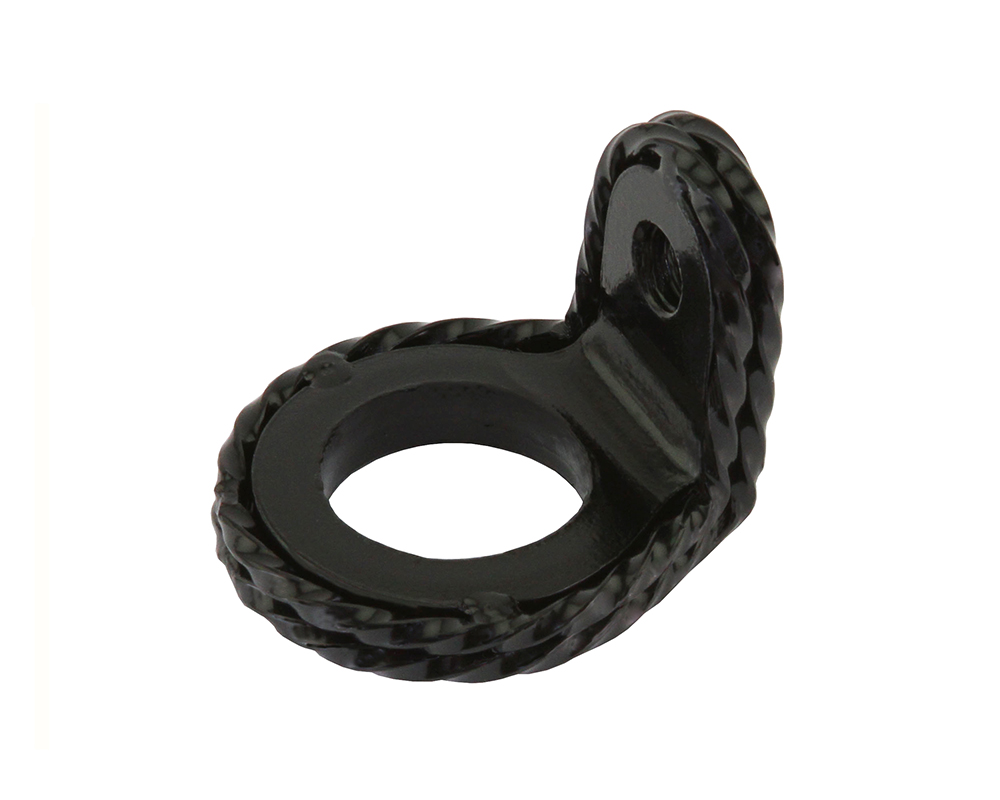 Bike Spring Fork Twisted Ring 1 Inch 90 Degrees Black.