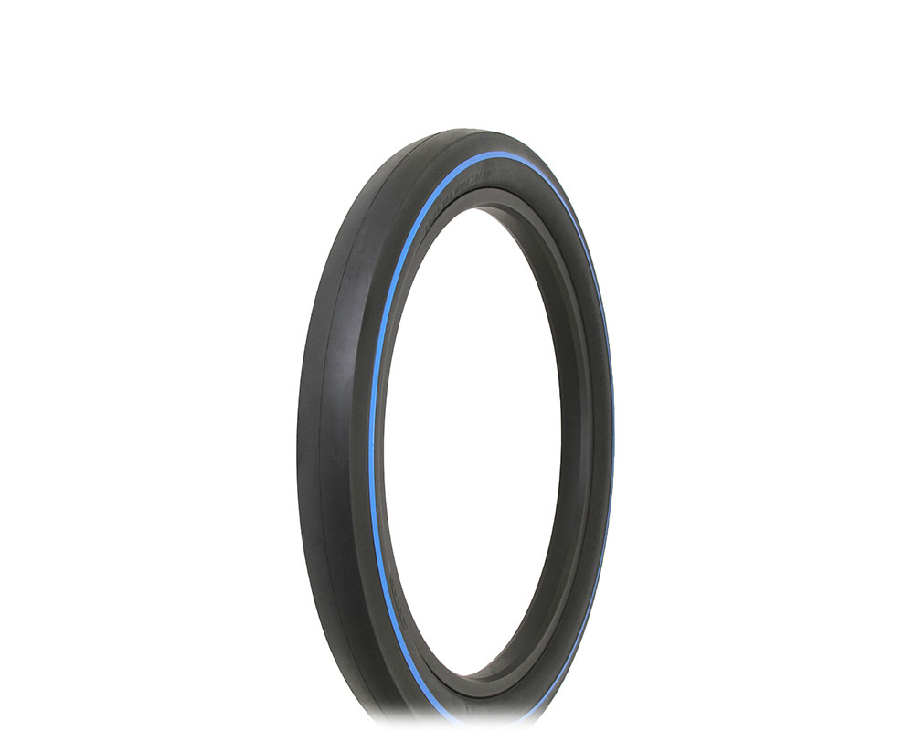 Bike Tire 20 x 2.125 Black Blue Line Side Wall IA-1521.