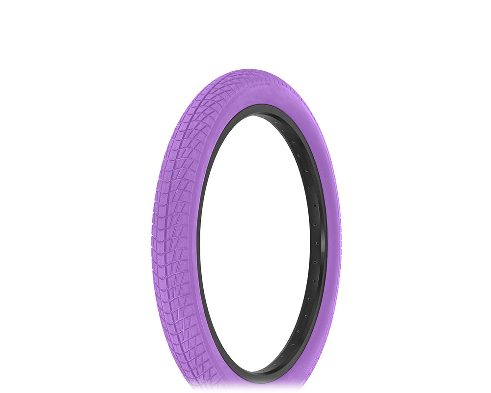 Bike Tire 20 x 2.40 Purple/Purple Side Wall R-4602
