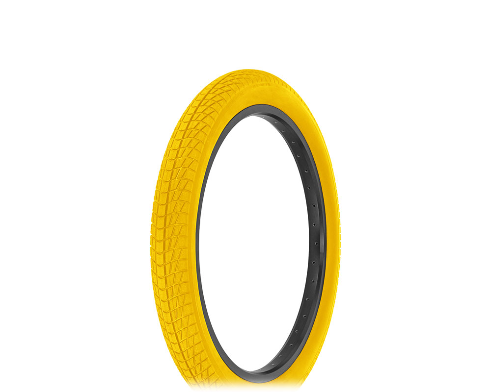 Bike Tire 20 x 2.40 Yellow/Yellow Side Wall R-4602